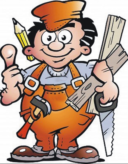 handyman cartoon