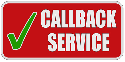 No taking care of call backs will kill you!